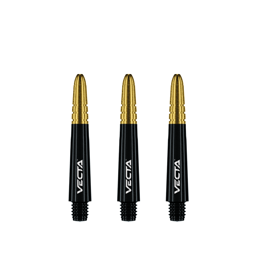 Winmau Vecta Shafts - SchwarzGold