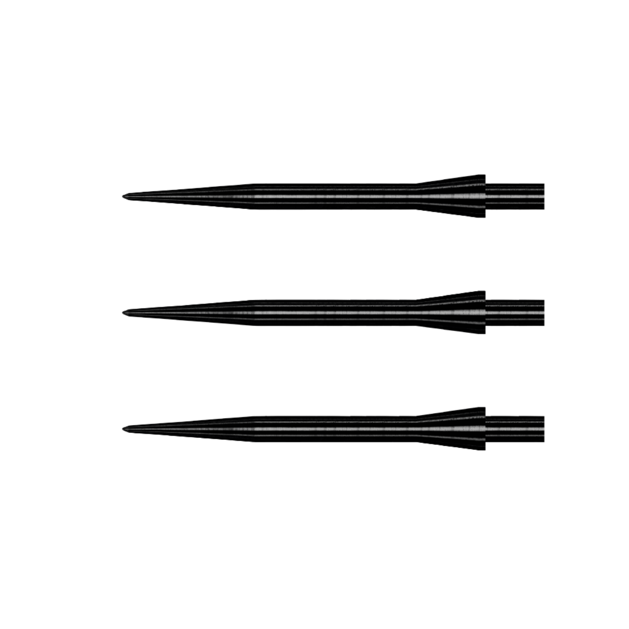 Winmau Velocity Black Steeldart Spitzen Set