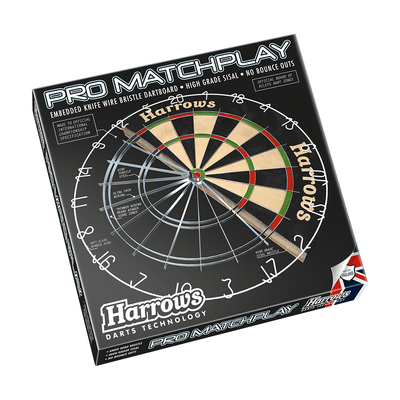 Harrows Pro Matchplay Dartboard Verpackung