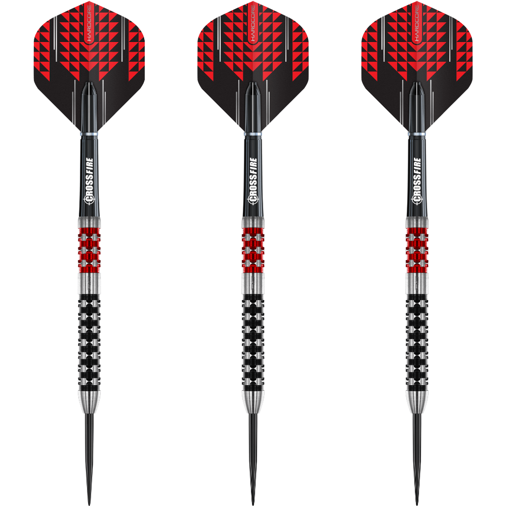 Red Dragon Crossfire Steeldarts Set