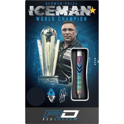 Red Dragon Gerwyn Price Ionic Steeldarts Packung