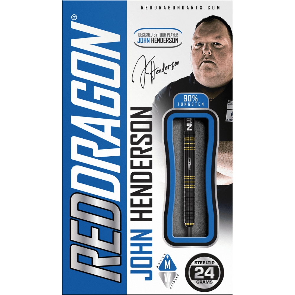 Red Dragon John Henderson SE Steeldarts Packung 