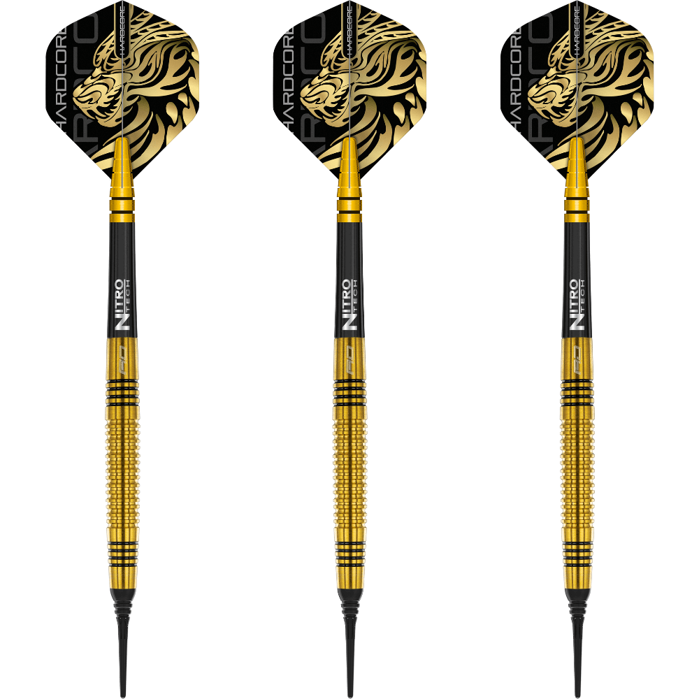 Red Dragon Jonny Clayton Gold Softdarts Set