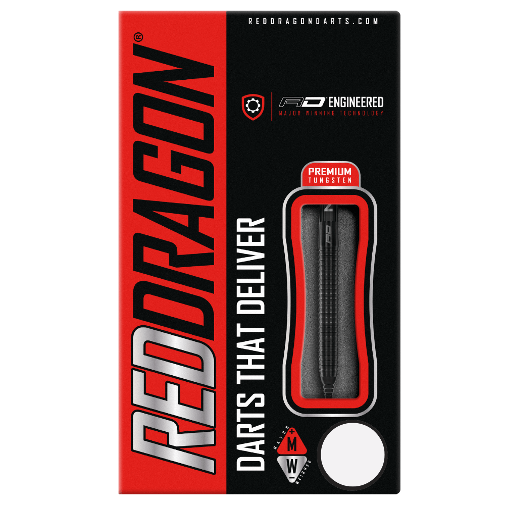 Red Dragon Razor Edge Black Softdarts Packung 