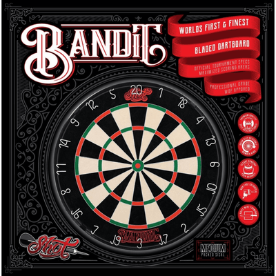 Shot Bandit Dartboard Verpackung