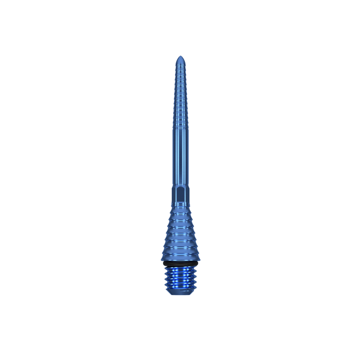 Target Titanium Grooved SP Conversion Steeldart Spitzen - Blau
