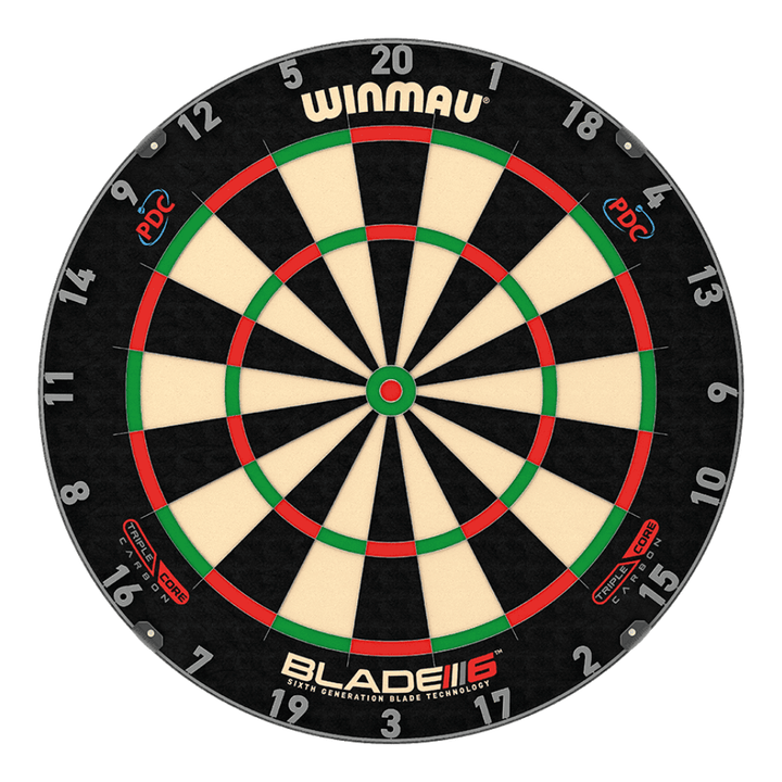Winmau Blade 6 Triple Core Official PDC Dartboard 