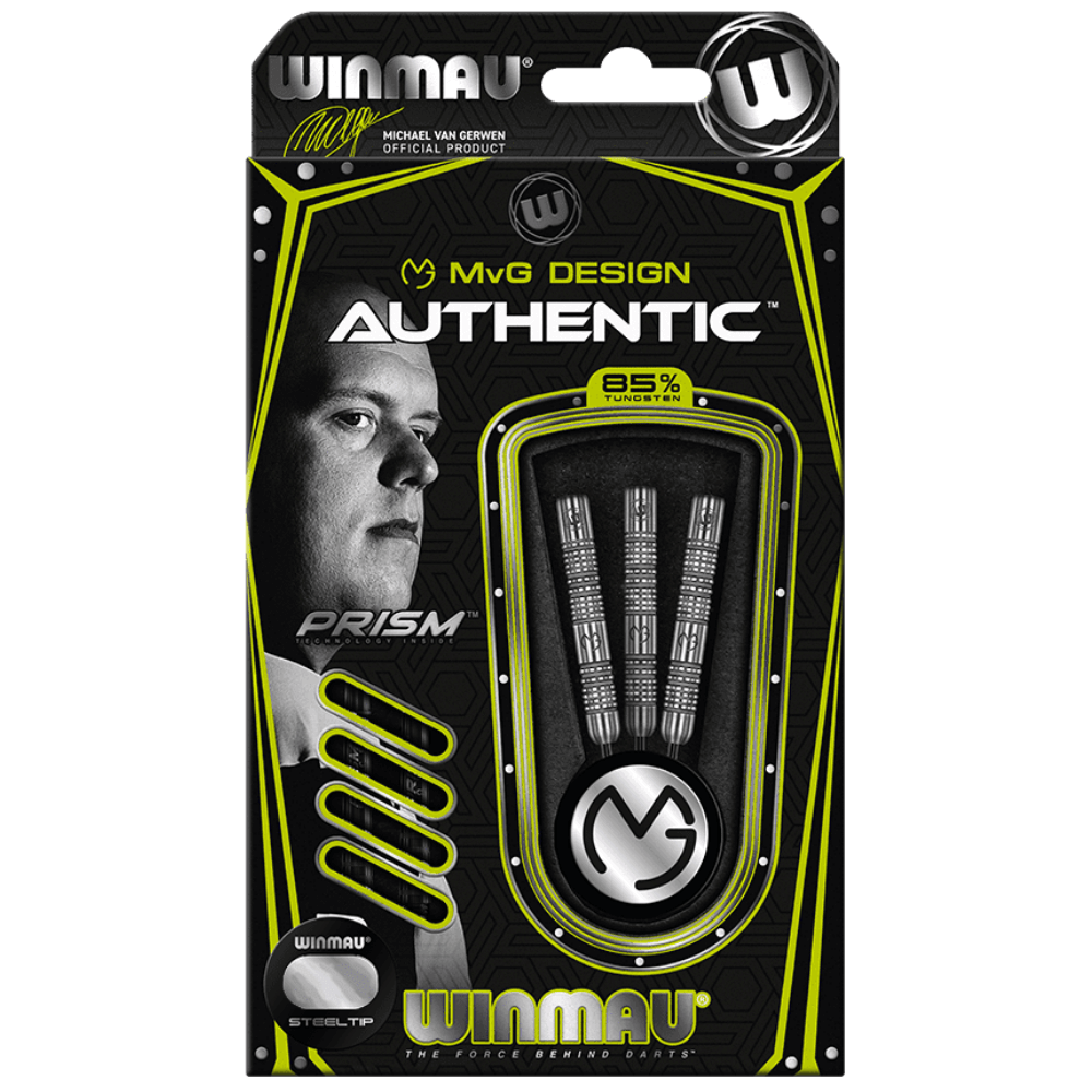 Winmau MVG Authentic Steeldarts Packung 