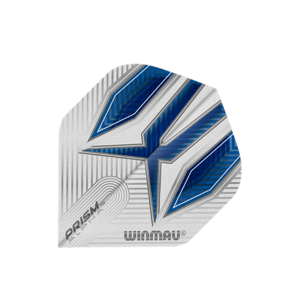 Winmau Prism Alpha Flights WeißBlau