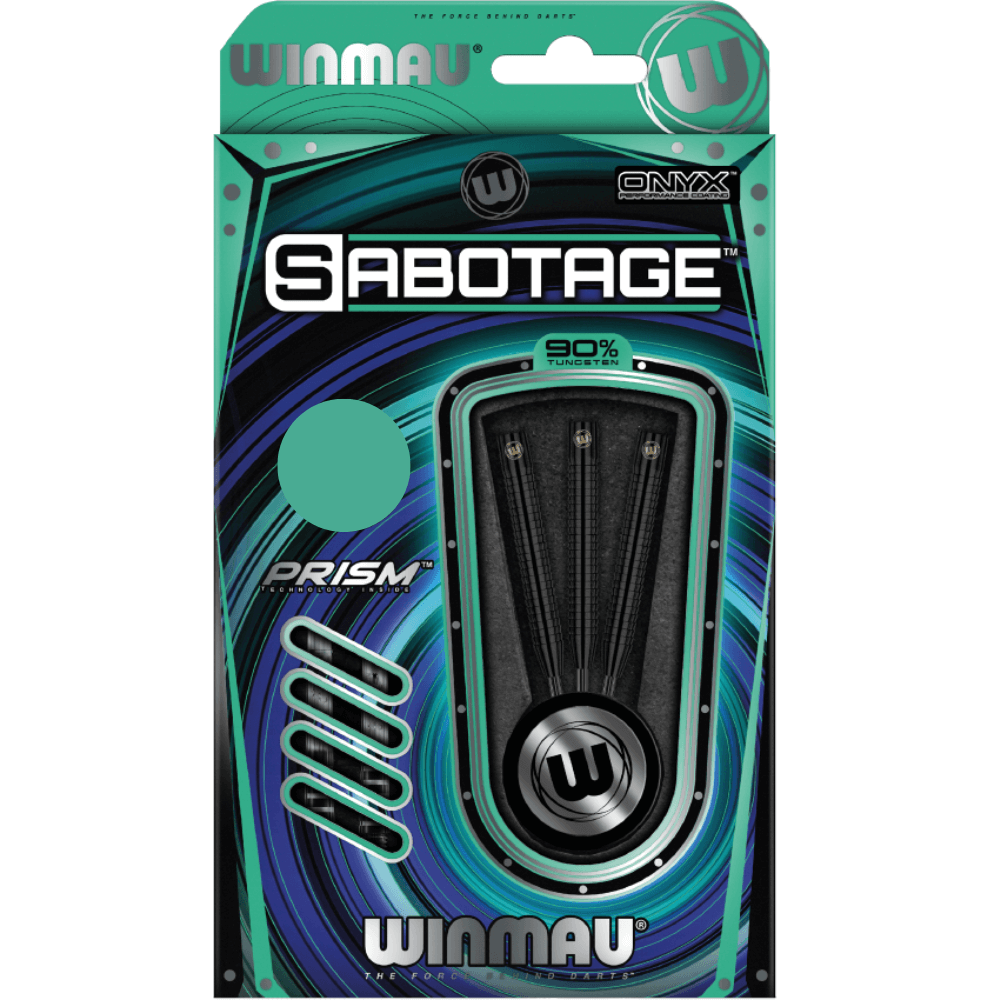 Winmau Sabotage Black Steeldarts Packung