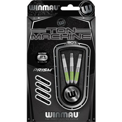 Winmau Ton Machine Green Steeldarts Packung