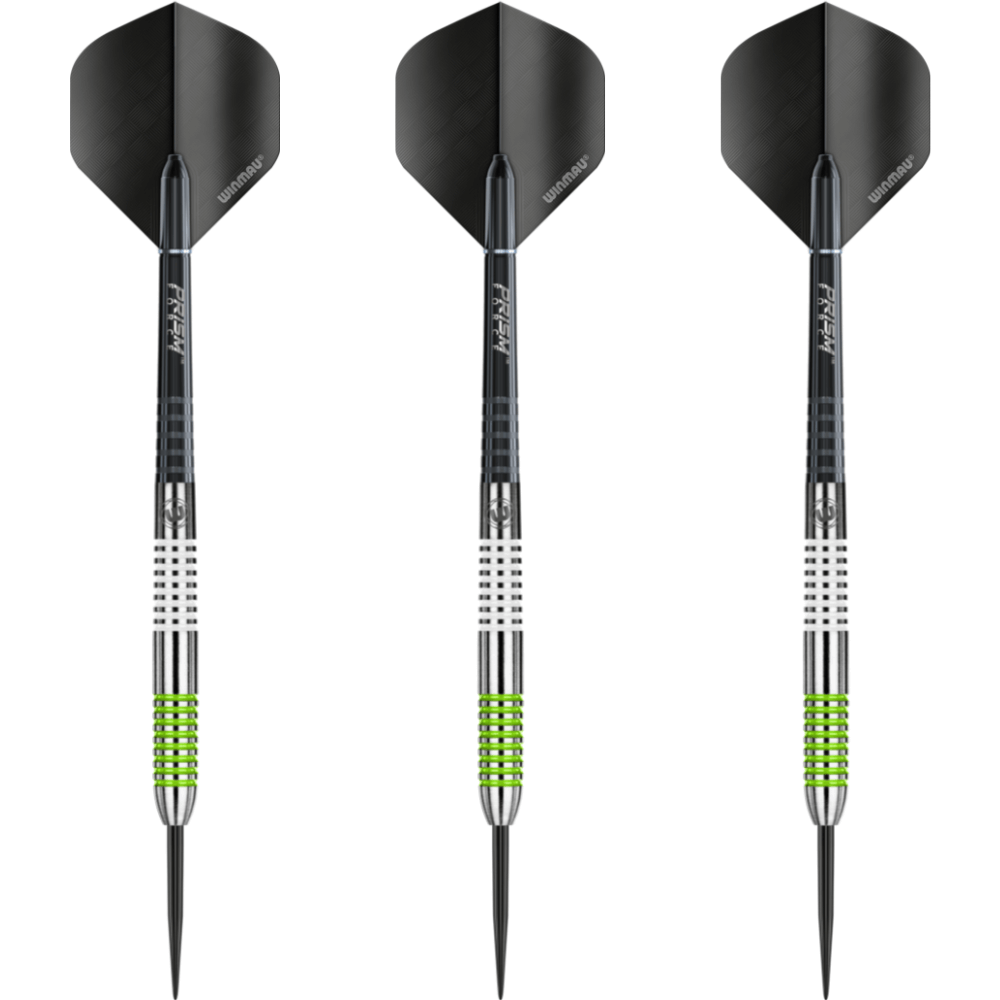 Winmau Ton Machine Green Steeldarts Set