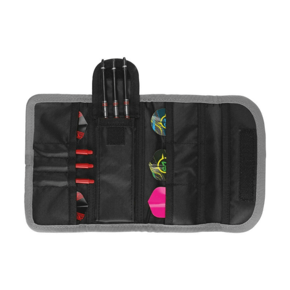 Winmau Tri-Fold Darttasche Detail - Schwarz